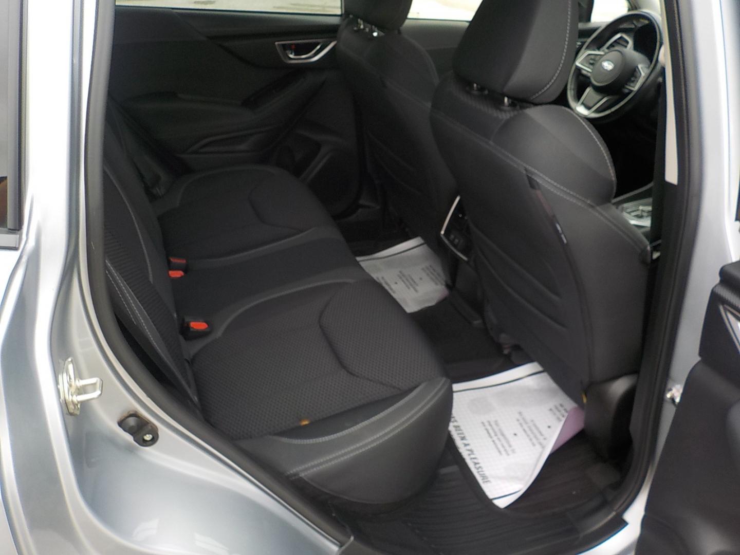 2021 Silver /Black Subaru Forester (JF2SKAJC4MH) , Automatic transmission, located at 1617 W Church Street, Livingston, TX, 77351, (936) 327-3600, 30.710995, -94.951157 - This vehicle is just BEGGIING to be taken to the mountains this summer!! Come check it out for yourself! - Photo#15